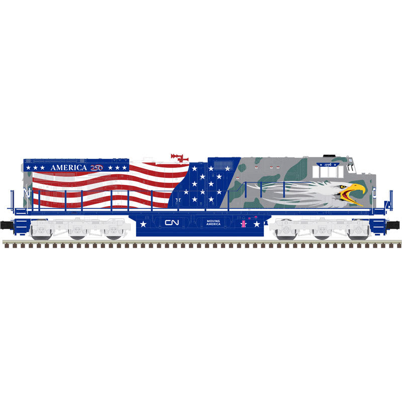 Atlas O 30138916 - Premier - ES44 Diesel Locomotive "Canadian National" #1776 (2-Rail)
