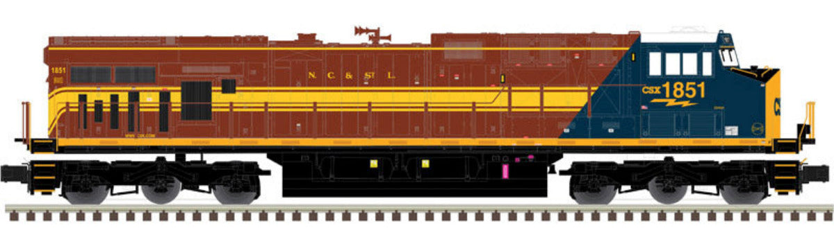 Atlas O 30138909 - Premier - ES44 Diesel Locomotive "CSX" #1851 (NC&StL Heritage)