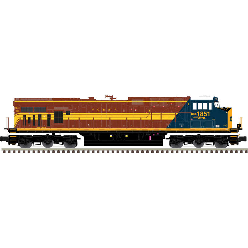 Atlas O 30138919 - Premier - ES44 Diesel Locomotive "CSX" #1851 (NC&StL Heritage) 2-Rail