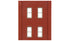 DPM HO 30138 - Two-Story Rectangular 4-Window