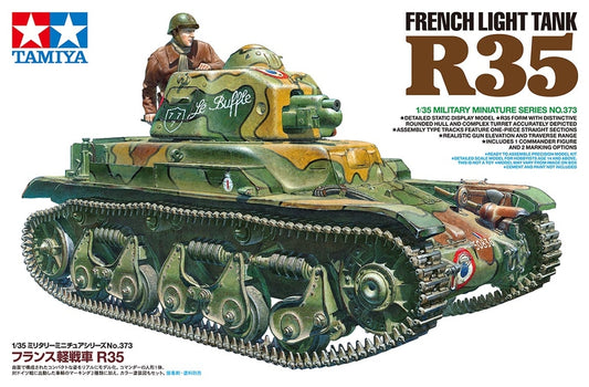 Tamiya 35373 - French Light Tank R35 - 1/35 Scale Model Kit