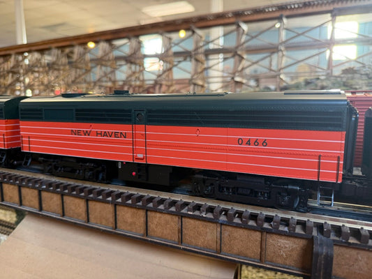 Lionel 2533969 - Legacy FB-2 SuperBass "New Haven" #0466 (Non-Powered) - Custom Run for MrMuffin'sTrains - MrMuffin'sTrains