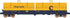 InterMountain HO 32530 - Evans 100-Ton Coil Car w/ Angled Hoods "Chesapeake & Ohio" (Chessie System)
