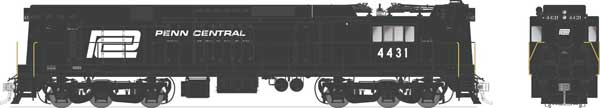 Rapido Trains HO 52507 - E44 Electric Engine "Penn Central" #4431