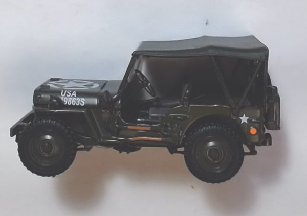 MTH - U.S. Army Willy's Jeep (Green) - 1/48 Scale