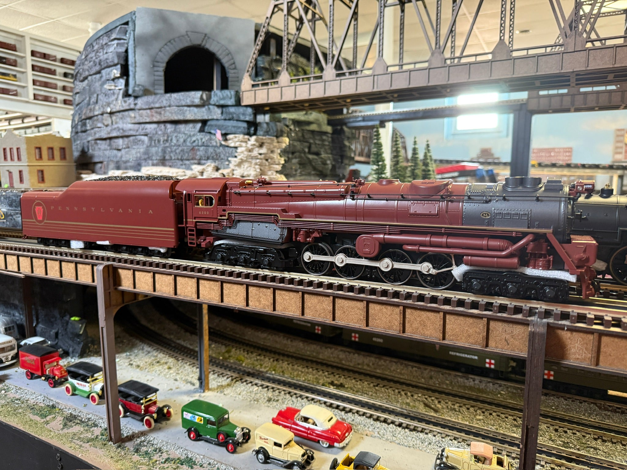 Lionel 2531470 - Legacy S2 Steam Locomotive "Pennsylvania" #6200 (Tuscan)