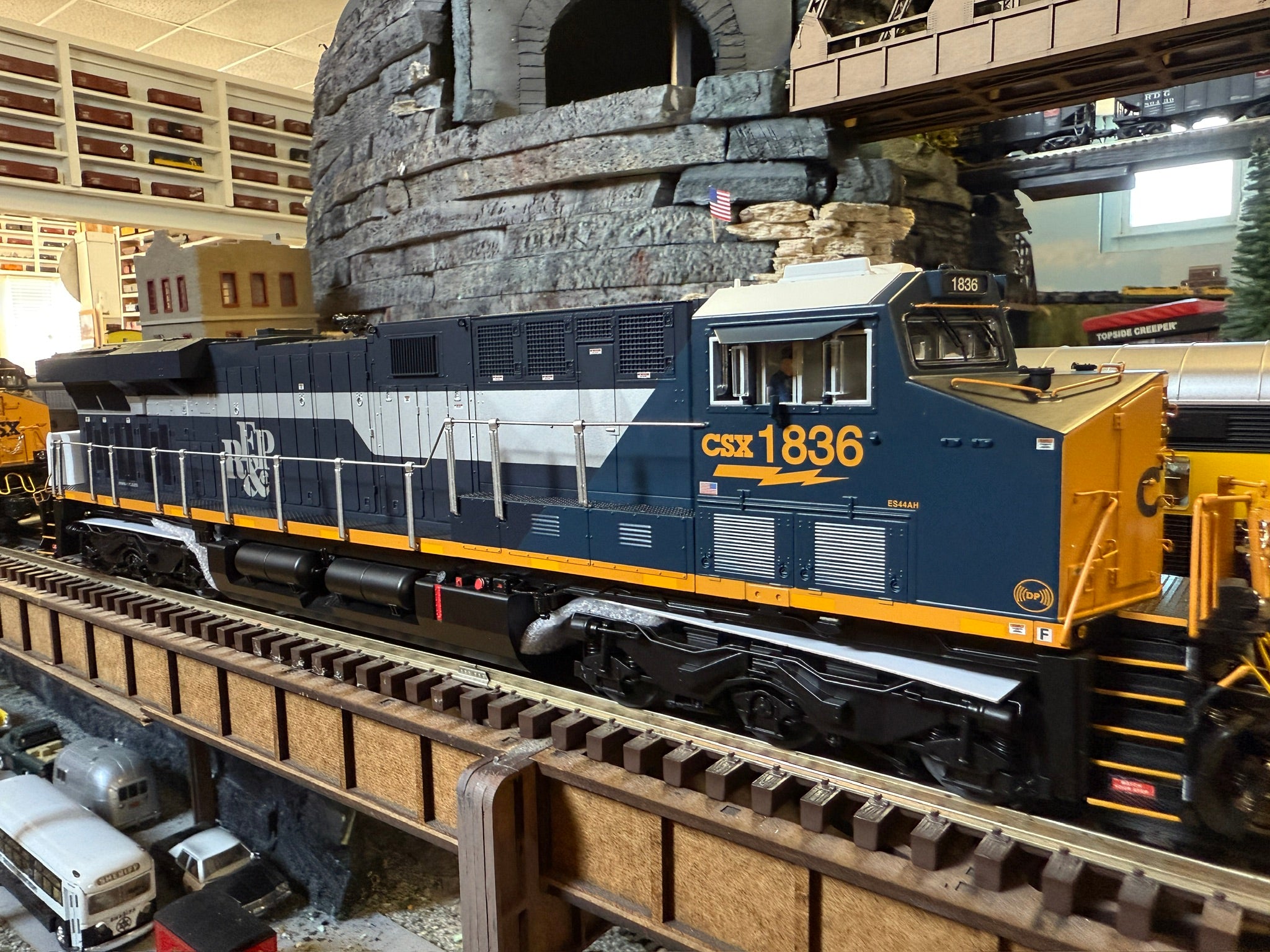 Lionel 2533579 - Legacy ES44 Diesel Locomotive "Richmond, Fredericksburg & Potomac" #1836 CSX (Non-Powered)