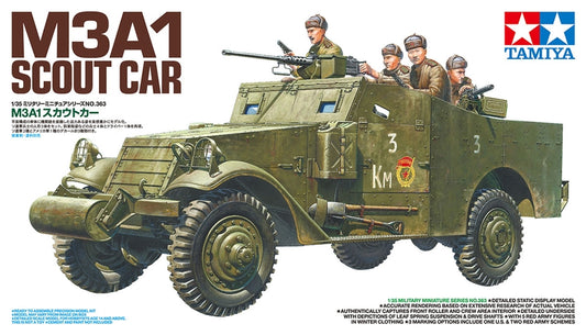 Tamiya 35363 - M3A1 Scout Car - 1/35 Scale Model Kit