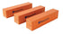 Walthers HO 949-18202 - SceneMaster - 40' Hi Cube Corrugated Container "Hapag-Lloyd" w/ Flat Roof (3 Pack)
