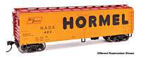 Walthers HO 910-41310 - Mainline - 40' Wood Reefer w/ Steel Ends "NADX" #430 (Hormel)