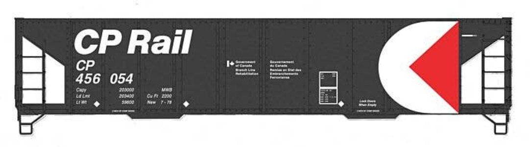 Walthers HO 910-57012 - Mainline - 41' Ballast Hopper "Canadian Pacific" #456137