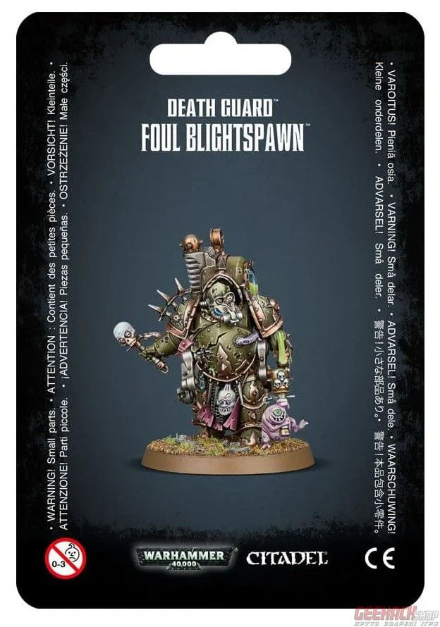 Games Workshop 43-46 - Warhammer 40,000 - Death Guard: Foul Blightspawn