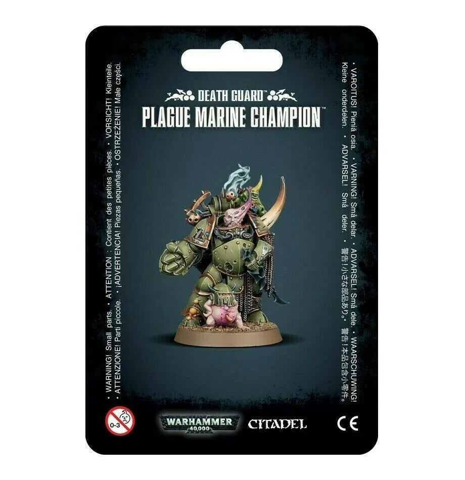 Games Workshop 43-48 - Warhammer 40,000 - Death Guard: Plague Marine Champion