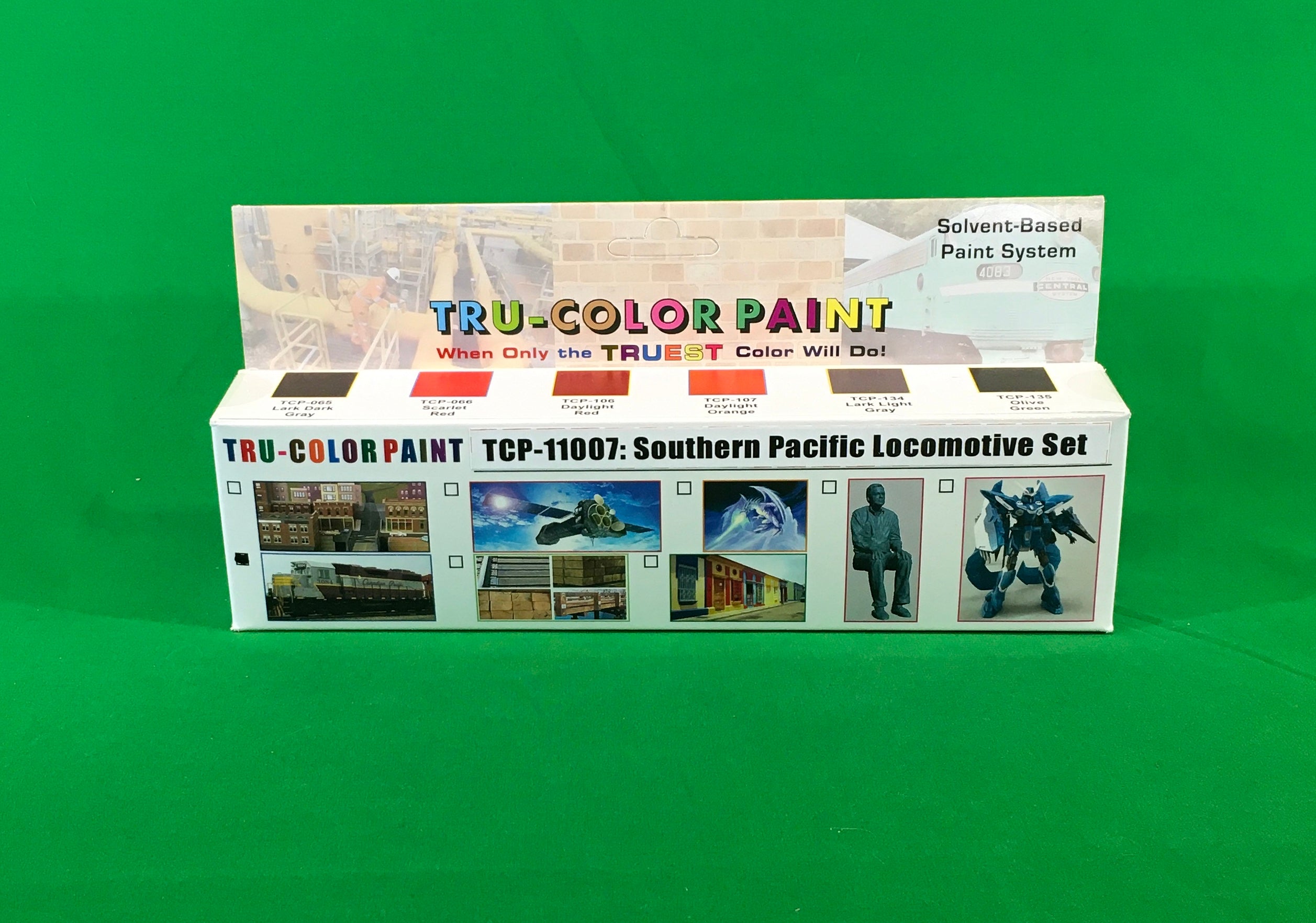 Tru-Color Paint - TCP-11007 - Southern Pacific Locomotive Set #1 (Solvent-Based Paint)