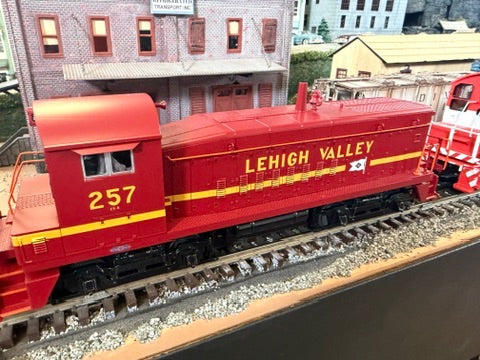 MTH 30-21326-1 - SW-8 Switcher Diesel Engine "Lehigh Valley" #257 w/ PS3 - Custom Run for MrMuffin'sTrains