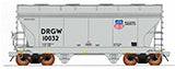 InterMountain HO 46550 - ACF 2-Bay Covered Hopper "Union Pacific" (ex DRGW) Building America