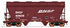 InterMountain HO 46551 - ACF 2-Bay Covered Hopper "BNSF" (Mineral Red Swoosh)
