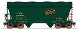 InterMountain HO 46552 - ACF 2-Bay Covered Hopper "Chicago & Northwestern"