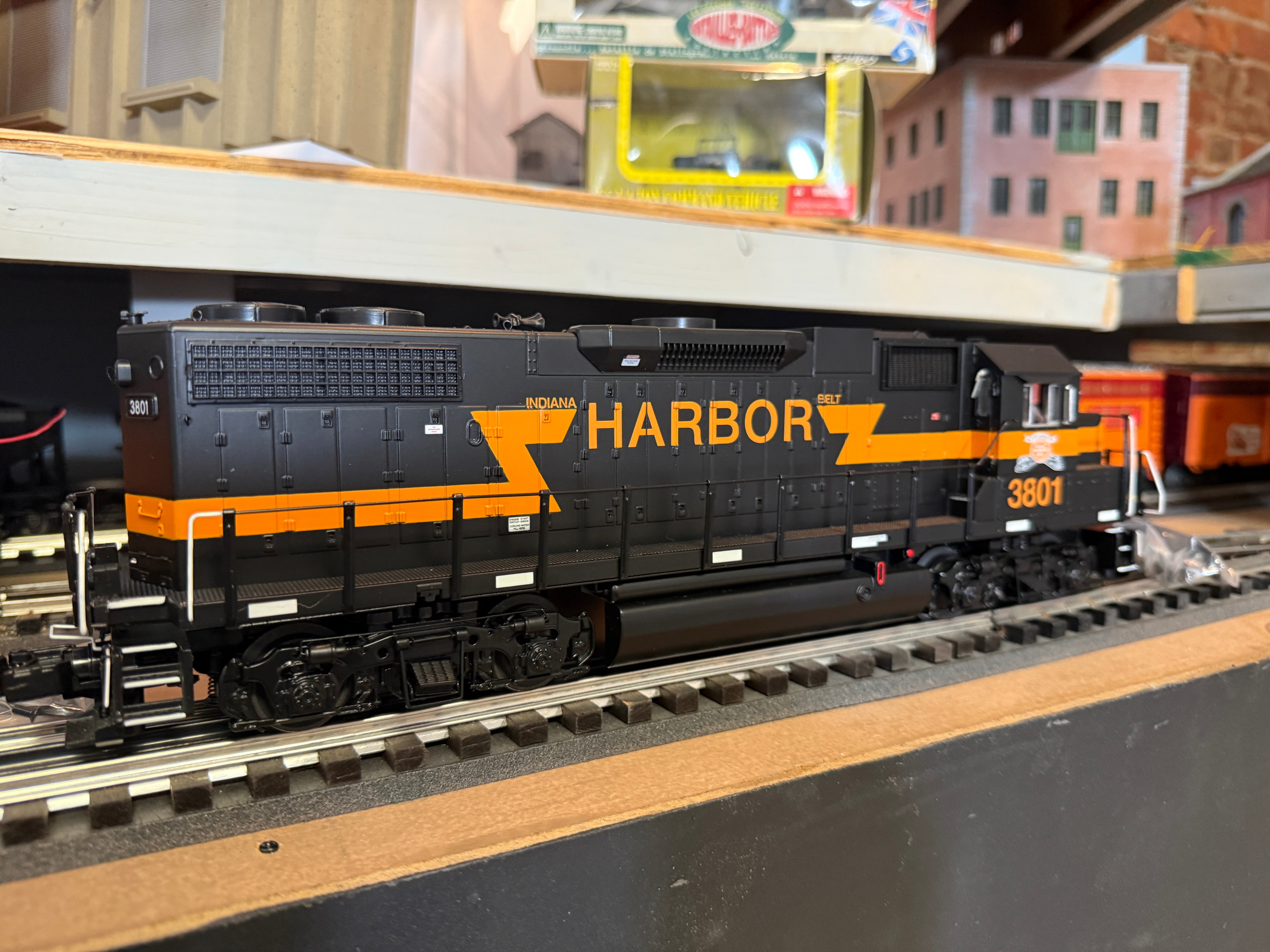 Atlas O 30138396S - Premier - GP38-2 Diesel Locomotive "Indiana Harbor Belt" #3801 - Custom Run for MrMuffin'sTrains