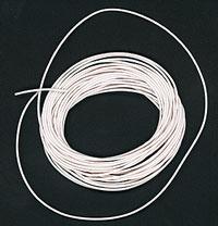 Miniatronics 48-W30-01 - 10 Ft - 30 Ga Ultra Flex Stranded Wire-Single Conductor (White)