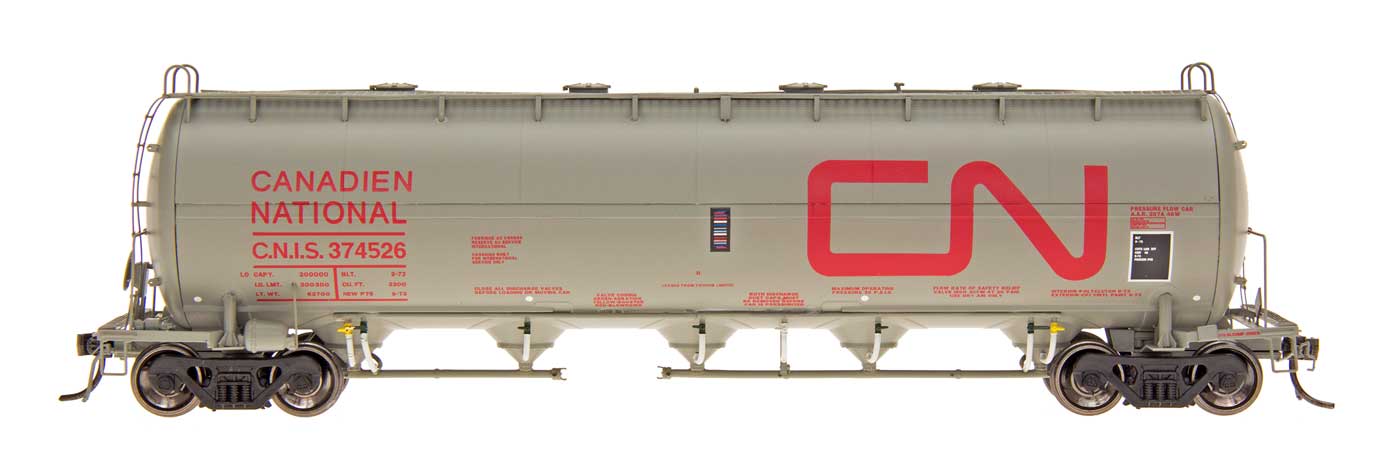 InterMountain HO 48901 - Procor Pressure Flow Hopper Car "Canadian National" (Gray)