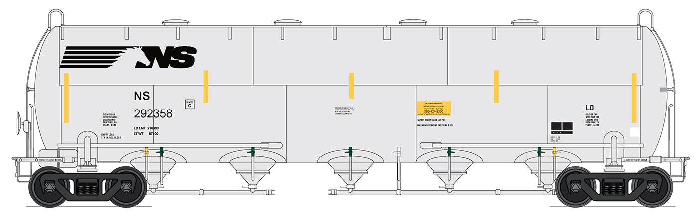 InterMountain HO 48915 - Procor Pressure Flow Hopper Car "Norfolk Southern"