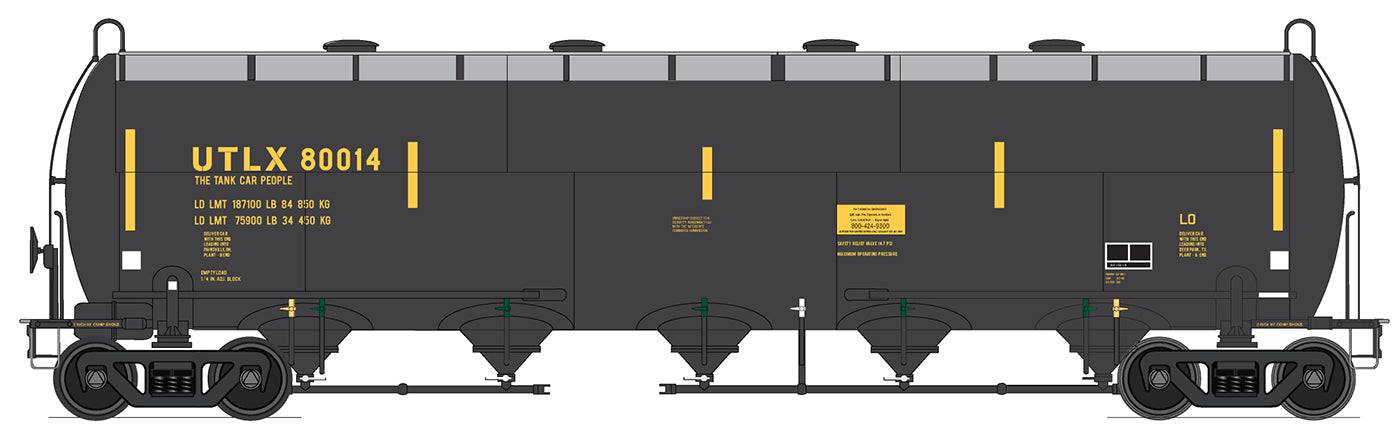 InterMountain HO 48916 - Procor Pressure Flow Hopper Car "UTLX"