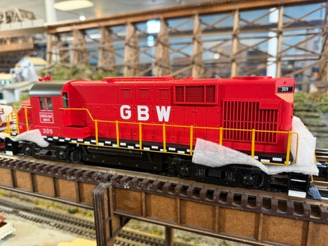 MTH 20-22061-1 - Premier - RS-11 Low Hood Diesel Engine "Green Bay & Western" #309 w/ PS3