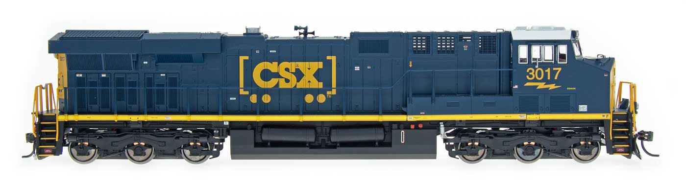InterMountain HO 94718S-09 - Sound - GE ES44AC Gevo Diesel Locomotive "CSX" #3123