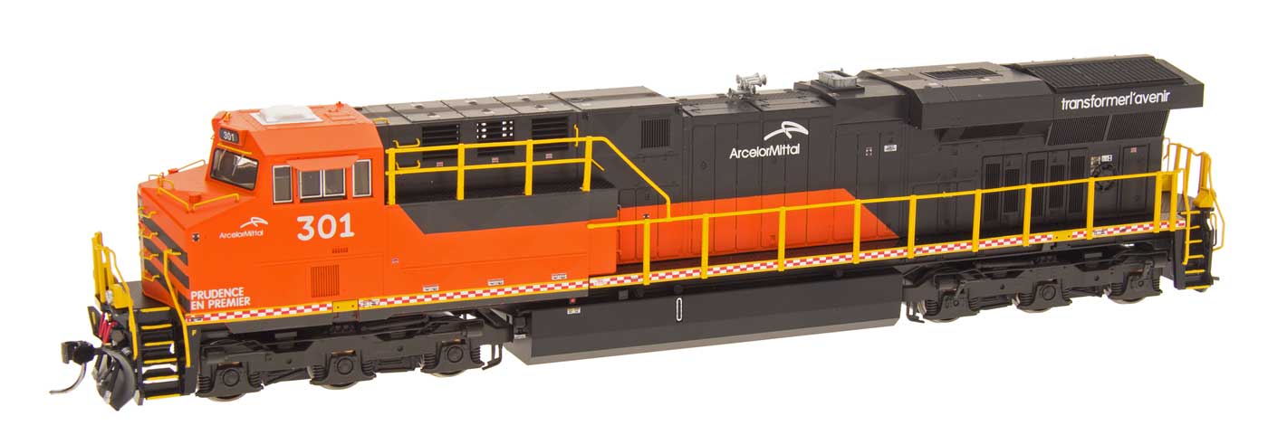 InterMountain HO 49733-12 - DCC - GE ES44AC Gevo Diesel Locomotive "Arcelor Mittal" #302