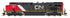 InterMountain HO 49783-03 - DCC - GE ES44AC Gevo Diesel Locomotive "Canadian National" #2817