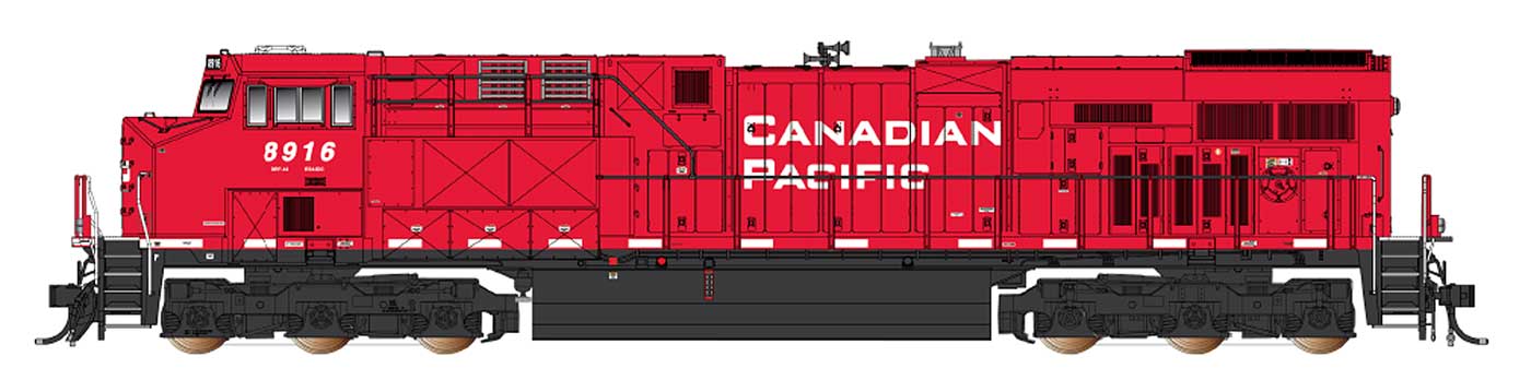 InterMountain HO 49784S-03 - Sound - GE ES44AC Gevo Diesel Locomotive "Canadian Pacific" #9351