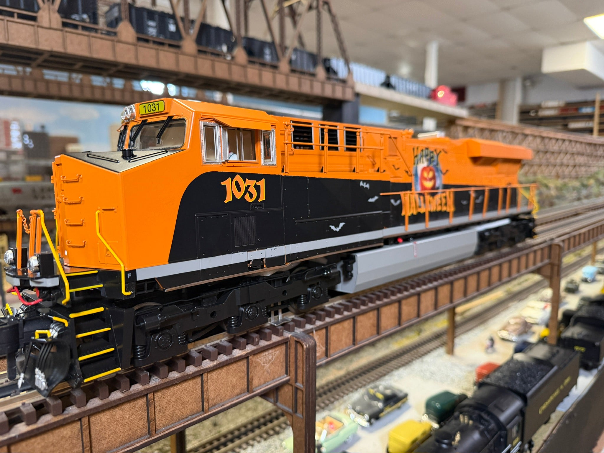 MTH 70-2190-1 - ES44AC Diesel Engine "Halloween" #1031 w/ PS3