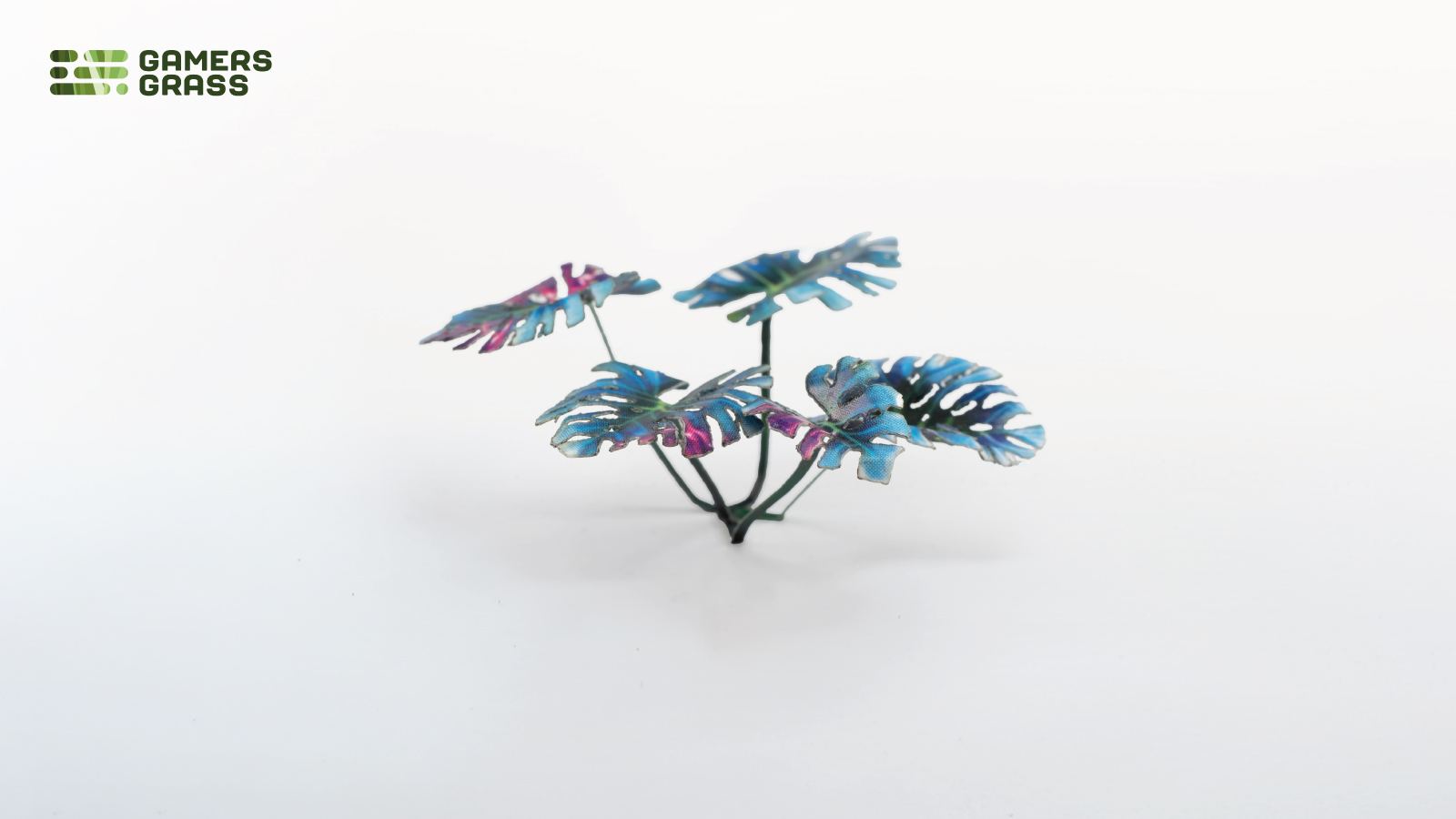 Gamers Grass GGLP-AM - Laser Plants - Alien Monstera