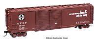 Walthers HO 920-101672 - Proto - 50' AAR Double-Door Boxcar "Santa Fe" #10377