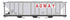Walthers HO 910-49416 - Mainline - 50' Pullman-Standard PS-2CD 4427 3-Bay Covered Hopper "Agway TLDX" #2944