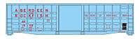 Walthers HO 910-46701 - Mainline - 50' Waffle Side Boxcar "Aberdeen & Rockfish" #1506