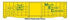 Walthers HO 910-46715 - Mainline - 50' Waffle Side Boxcar "Maine Central" #29119