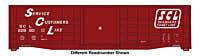 Walthers HO 910-46721 - Mainline - 50' Waffle Side Boxcar "Seaboard Coast Line" #23336