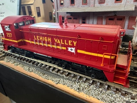 MTH 30-21326-1 - SW-8 Switcher Diesel Engine "Lehigh Valley" #257 w/ PS3 - Custom Run for MrMuffin'sTrains