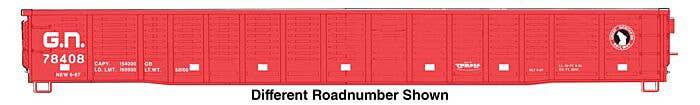 Walthers HO 910-6080 - Mainline - 53' Corrugated-Side Gondola "Great Northern" #78511