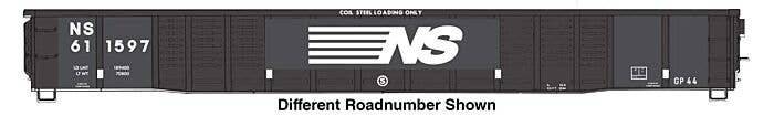 Walthers HO 910-6084 - Mainline - 53' Corrugated-Side Gondola "Norfolk Southern" #611598
