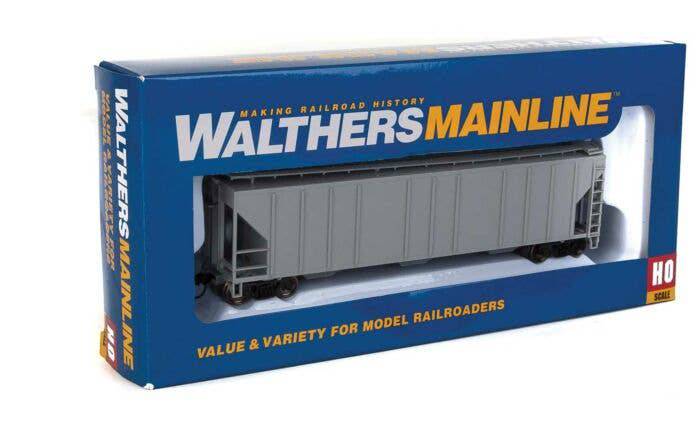 Walthers HO 910-7450 - Mainline - 50' Pullman-Standard PS-2CD 4427 3-Bay Covered Hopper "Undecorated"