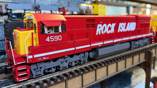 Atlas O 30138685S - Premier - U30C Diesel Locomotive "Rock Island" #4590 - Custom Run for Mr.Muffin's Trains