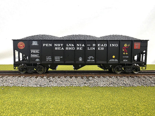Ready Made Trains RMT-66236 - 70 Ton 3-Bay Coal Hopper Car "Pennsylvania & Reading Seashore"