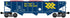 Ready Made Trains RMT-66299-02 - 3-Bay Covered Hopper Car "Ontario Northland"
