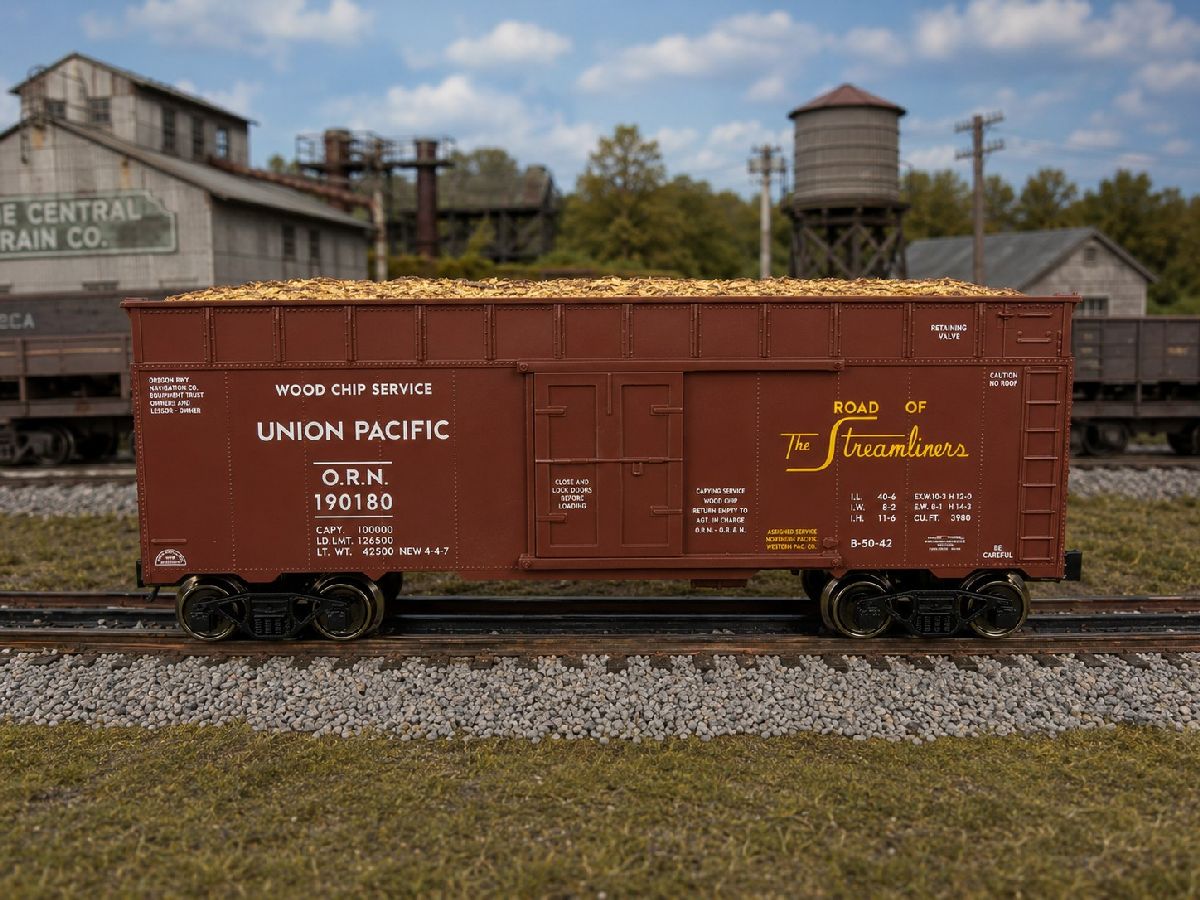 Ready Made Trains RMT-86417 - Woodchip Car "Union Pacifc"