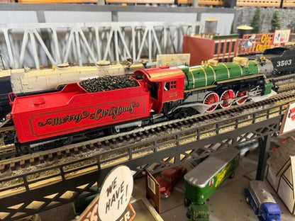 MTH 20-3979-1 - Premier - 4-6-2 USRA Heavy Pacific Steam Engine "Christmas" #25 w/ PS3