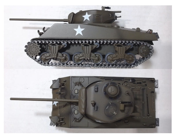 MTH - M4 Sherman Tank (Green) Late WWII - 1/48 Scale