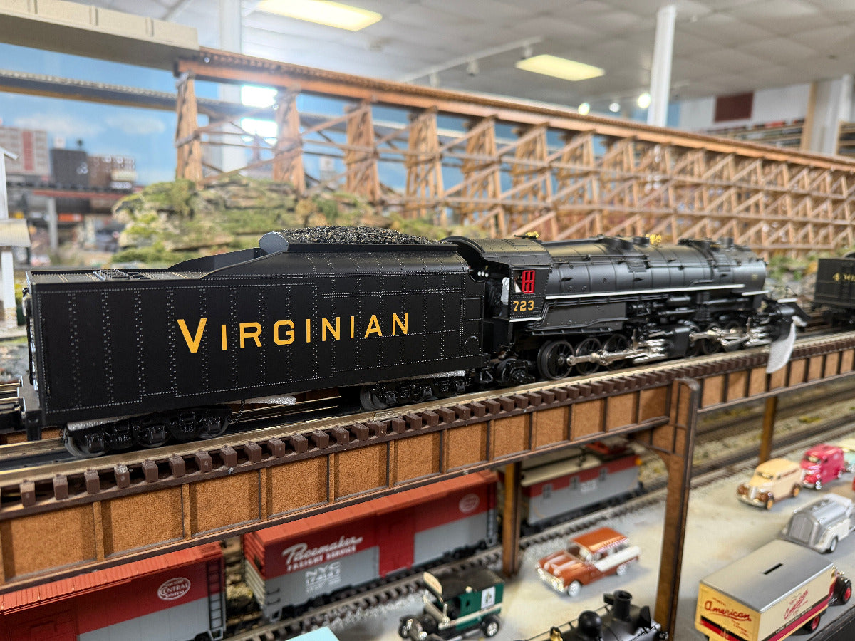 MTH 30-1892-1 - 2-8-8-2 Imperial Y6b Steam Engine "Virginian" #723 w/ PS3
